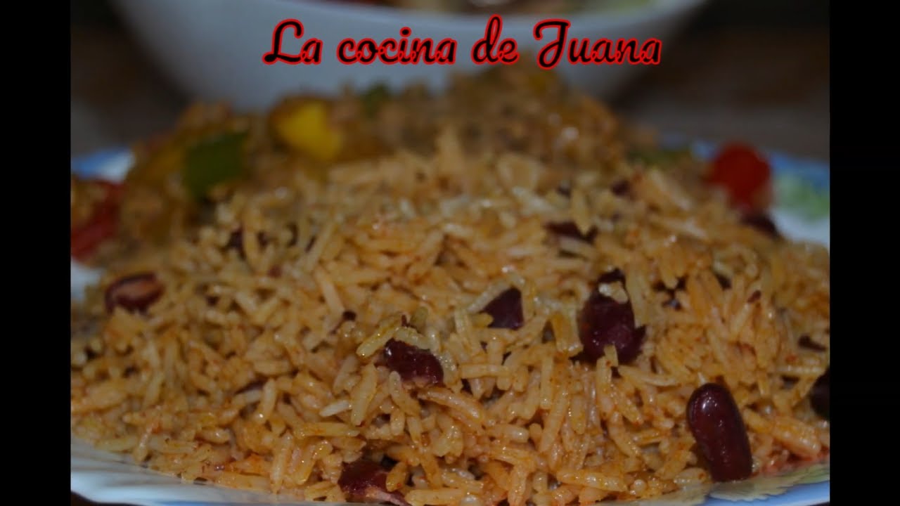 Moro de habichuelas y carne molida | La Cocina de Juana | Receta dominicana