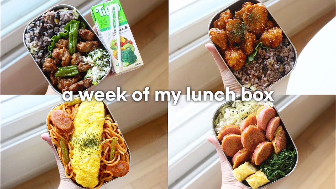직장인 도시락 만들기｜남편 도시락, 직장인 도시락, 도시락 싸는 일상 my lunch box ideas, a week of my lunch box (ep.13)