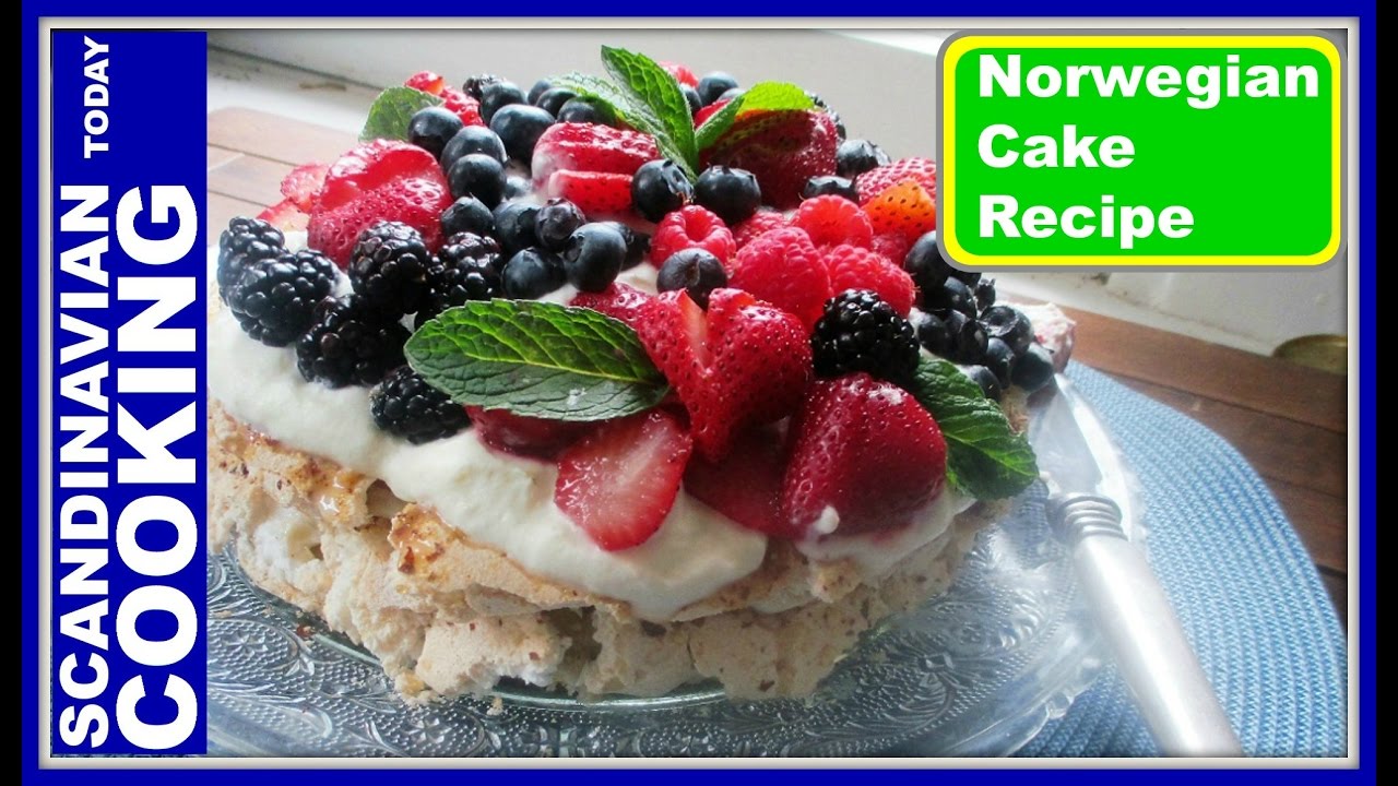 Norwegian Cake Recipe - Kvæfjordkake - How to make the World's Best Cake!
