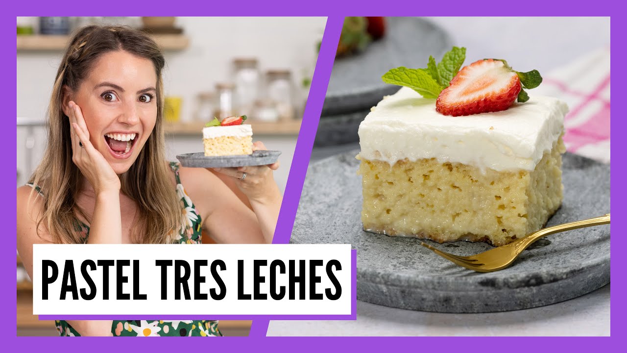 Pastel Tres Leches – ¡Sin Azúcar!