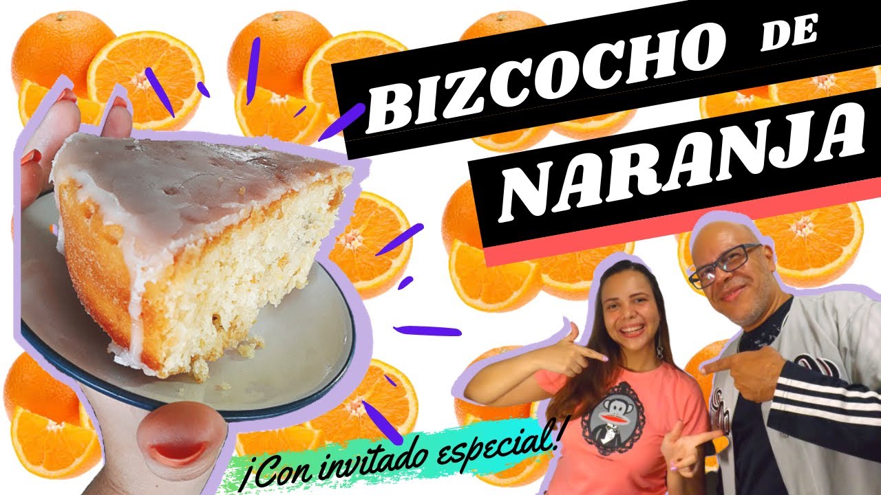 Receta Bizcocho de Naranja ? Torta de Naranja Super facil ⭐Repeat The Recipes