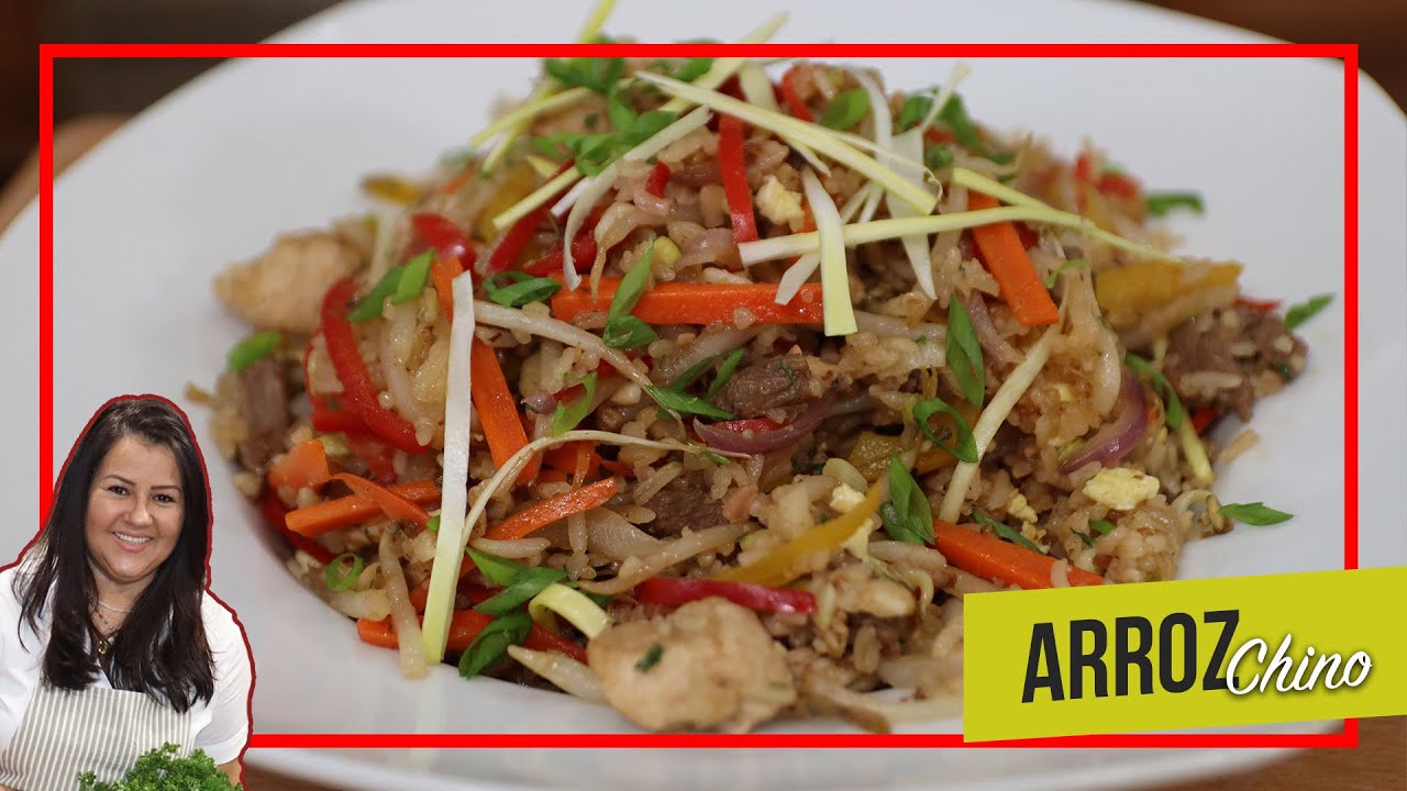 Receta De arroz chino frito | Como hacer Arroz Chino Casero ?