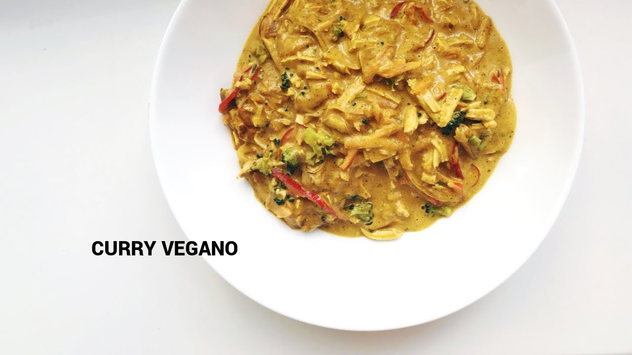 Receta de curry vegano | Alziur