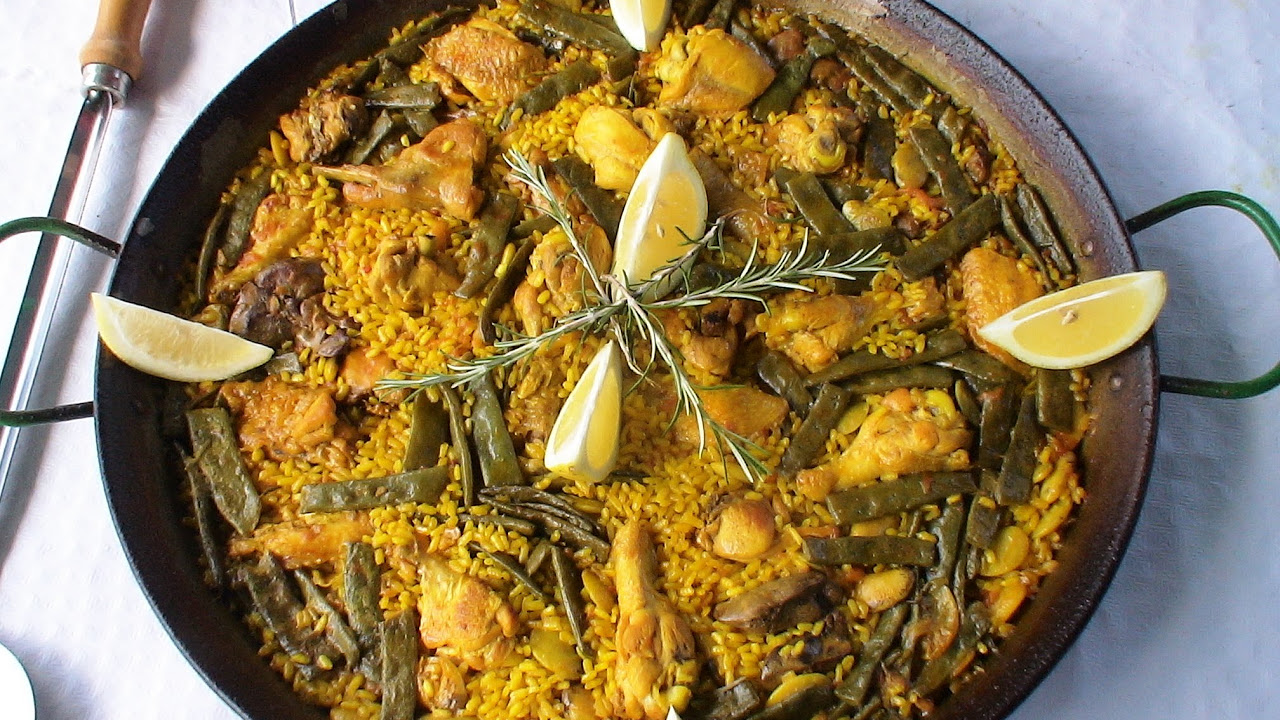 Receta Paella Valenciana, la autentica receta de Valencia. Loli Dominguez