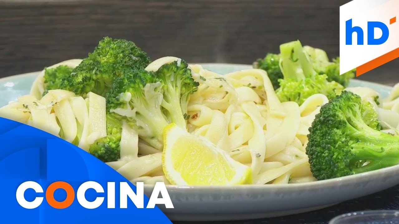 Receta: pasta con brócoli para comer sano y a bajo costo | hoyDía | Telemundo