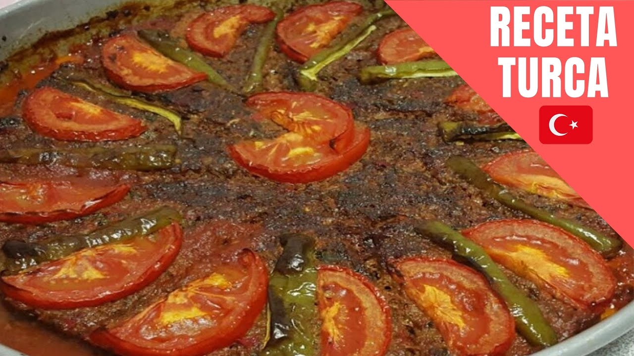 RECETA TURCA:Kebab de Charola (Antalya tepsi kebabi) | COMIDA TURCA receta #12
