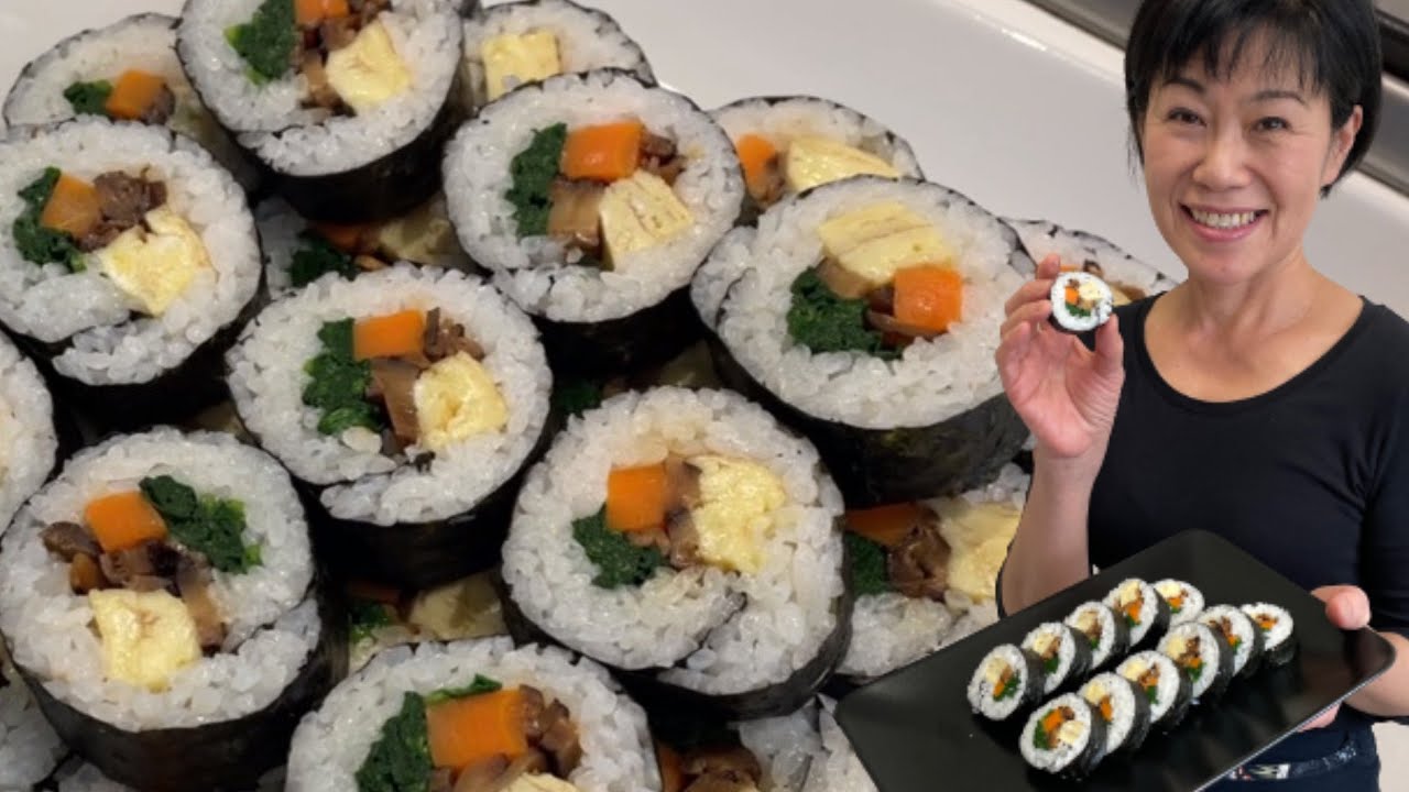 Recette Maki comment faire les Maki sushi / Maki vegetarian / cuisine japonaise / Kumiko Recette