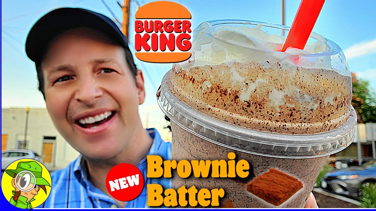 Revisión de Burger King® BROWNIE BATTER SHAKE ????? | ¡Mire ESTO! ?️‍♂️