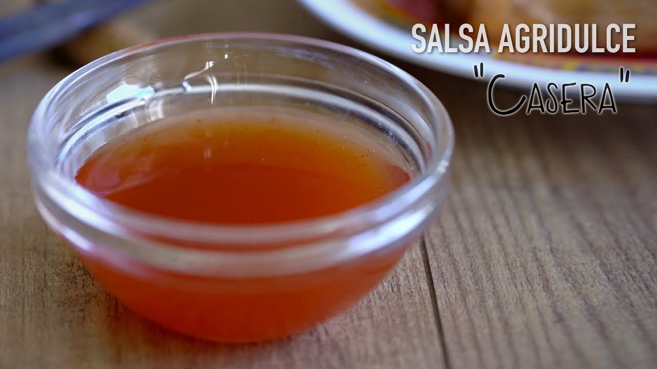 Salsa Agridulce Casera Súper Fácil - Easy Chinese Sweet And Sour Sauce