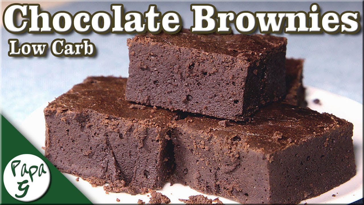 Soft and Moist Low Carb Chocolate Brownies – Very Easy Keto Brownies