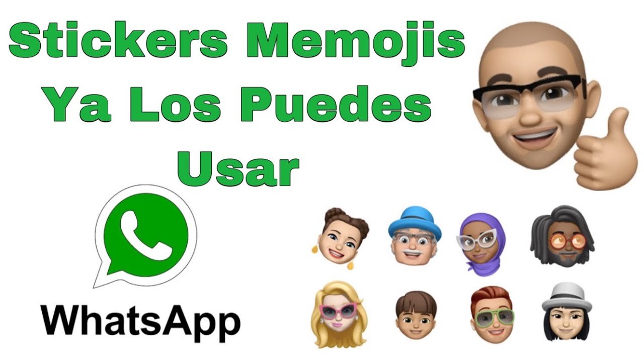 Stickers Memojis Para Whatsapp