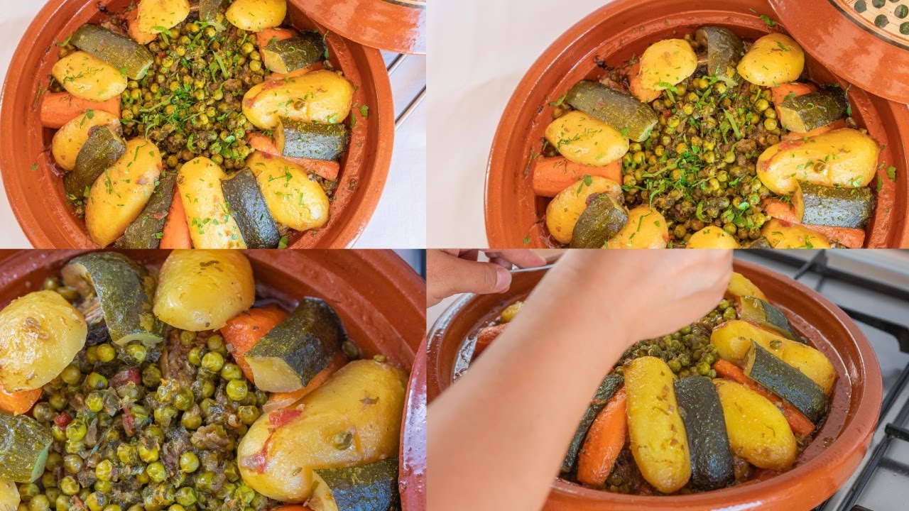 Tajín de ternera y verduras.✅ Tajine Marocaine facile.