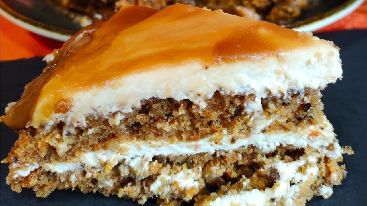 TARTA DE ZANAHORIA JUGOSA Y ESPONJOSA | fluffy and juicy carrot cake