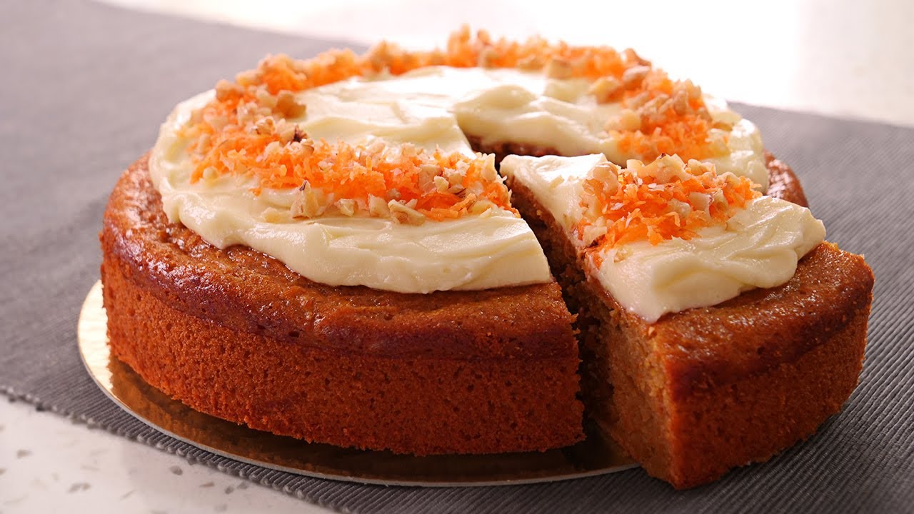 Tarta de Zanahoria muy Fácil, Esponjosa y Jugosa | Carrot Cake sin usar Báscula ??