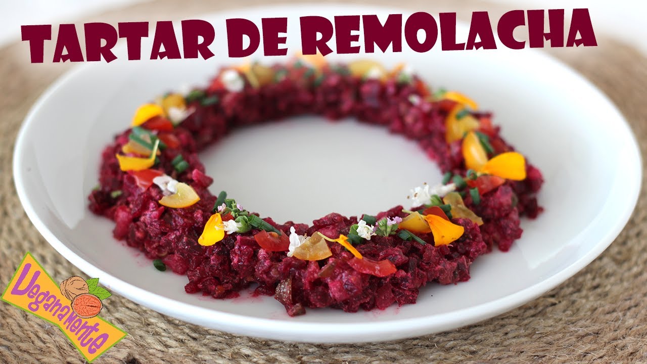 TARTAR DE REMOLACHA, Recetas Veganas | Veganamente