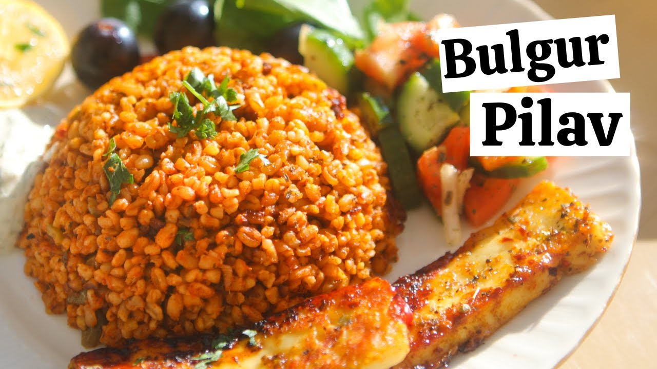 TURKISH BULGUR PILAF || Bulgur Pilavı || Bulgar Wheat Pilaf Recipe || HEALTHY \u0026 DELICIOUS!