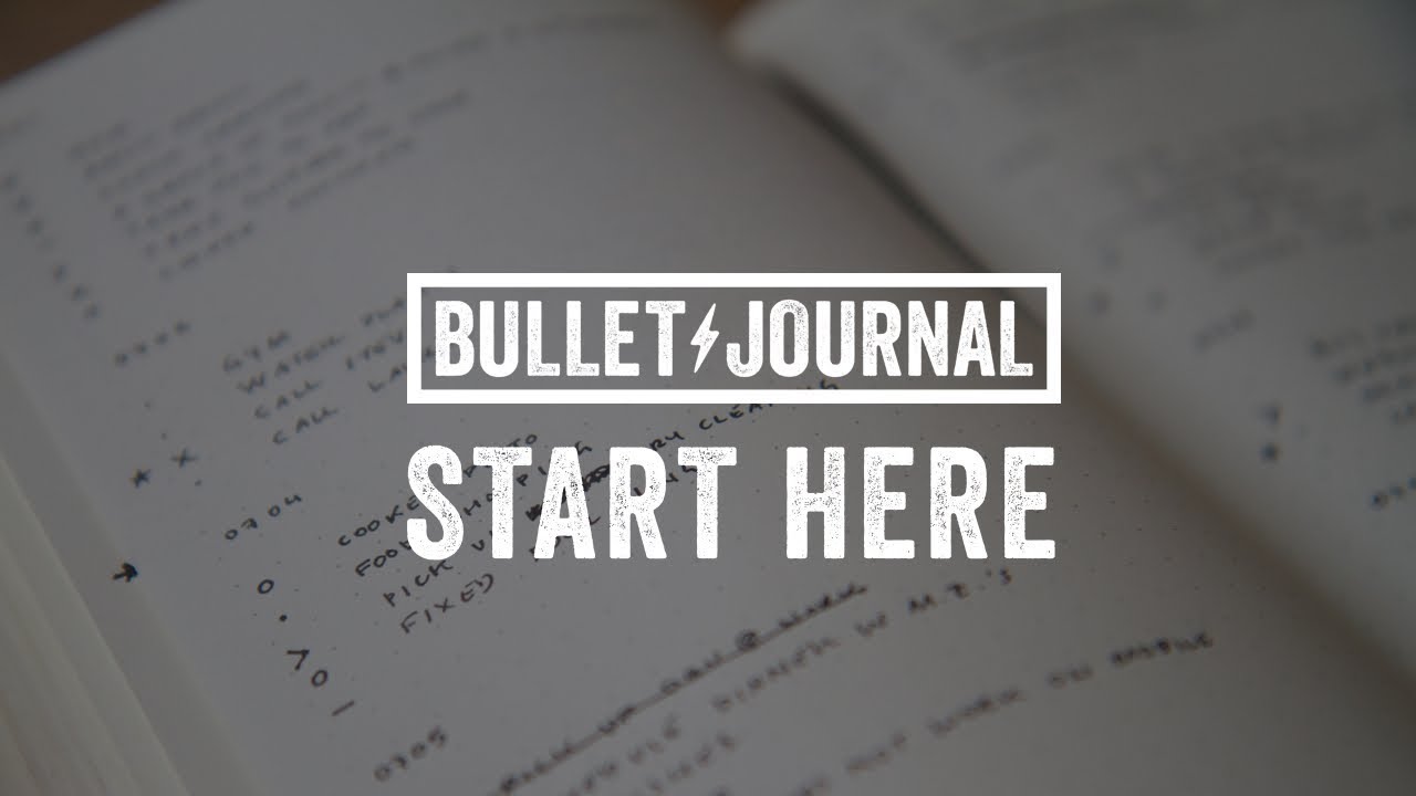 Wie führt man ein Bullet Journal