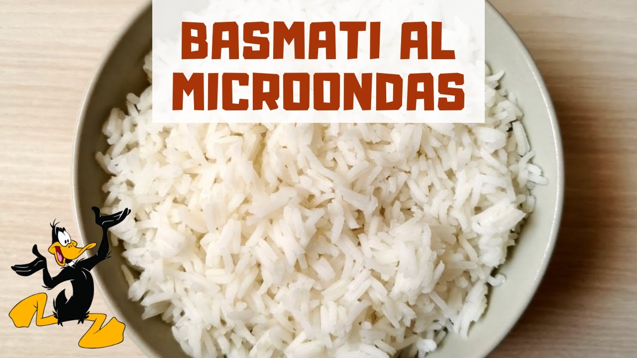 Arroz Basmati al Microondas 🍚 ¡RECETA CON ARROZ! 【 2024 】 Hacerlo Como