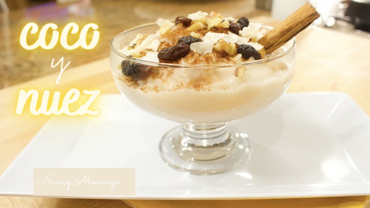 Arroz con leche de Coco | Rice Pudding