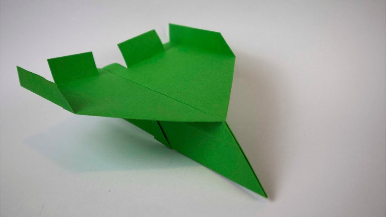 Aviones de papel ✈ Como hacer un avión de papel (fácil) ✈ Nuevo!