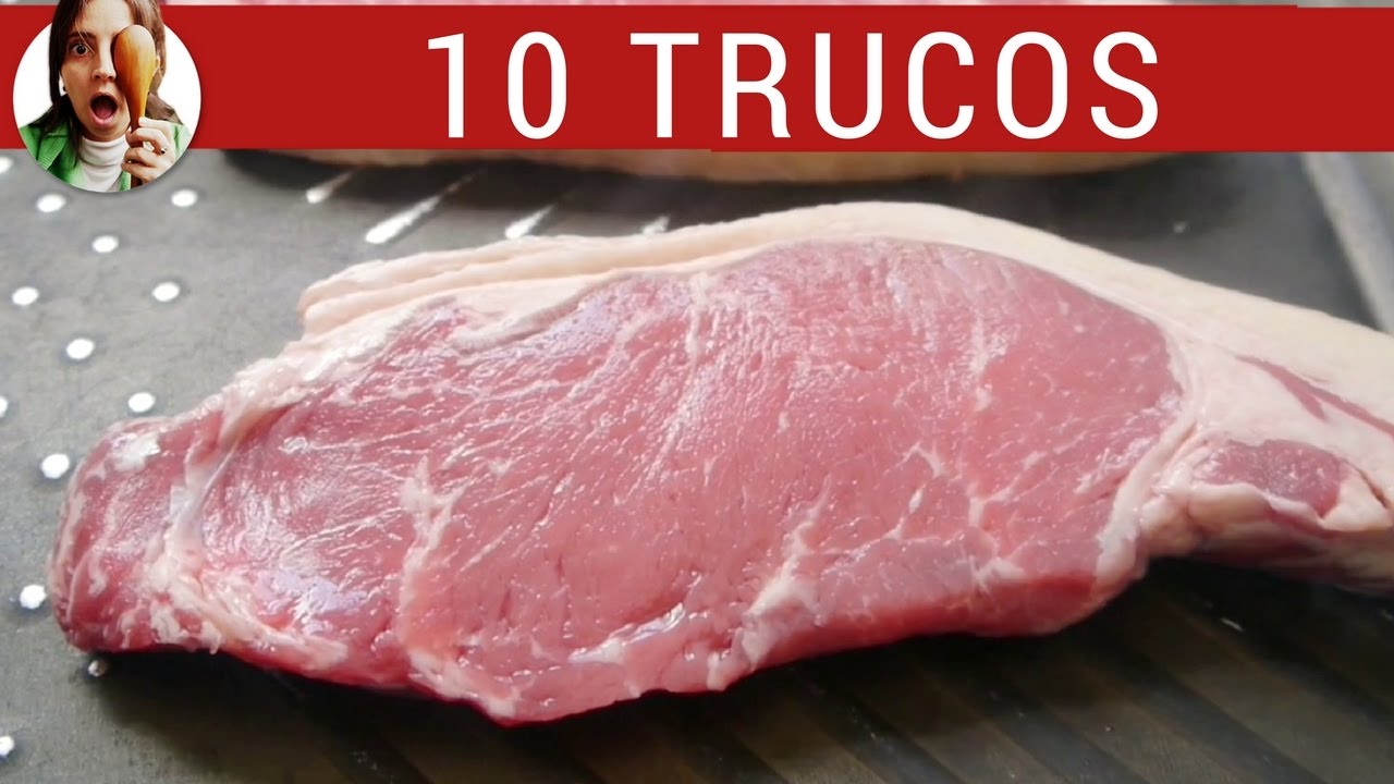 Bife de chorizo a la plancha: 10 TRUCOS / Recetas de carne - Paulina Cocina