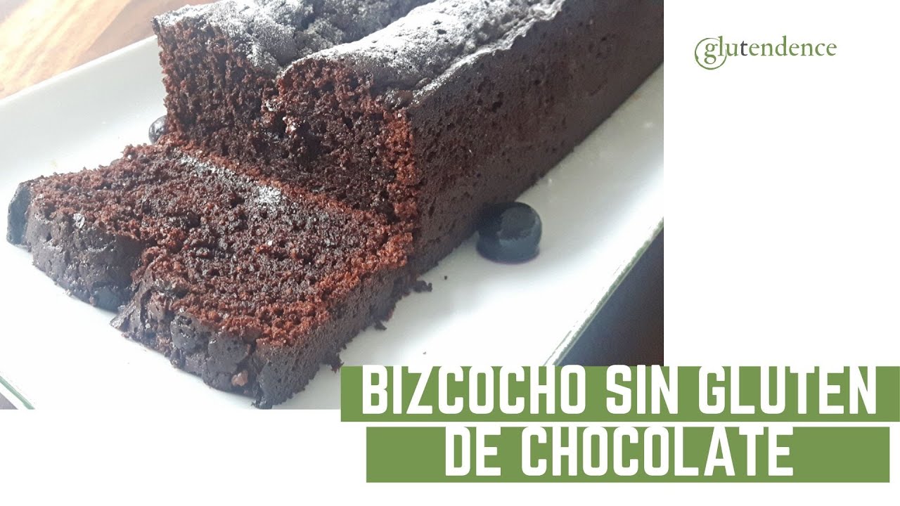 Bizcocho sin gluten de chocolate (Ingredientes en la descripción)