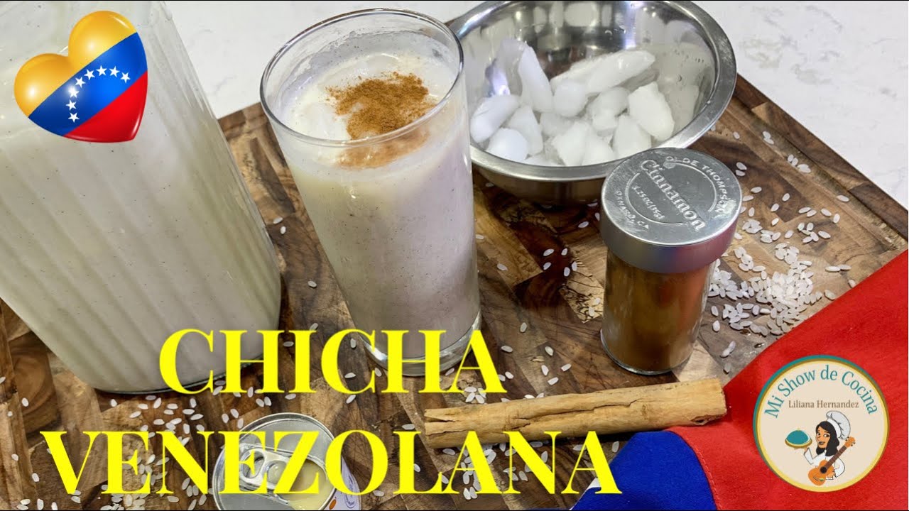 CHICHA DE ARROZ VENEZOLANA / VENEZUELAN SWEET RICE BEVERAGE 😋🇻🇪