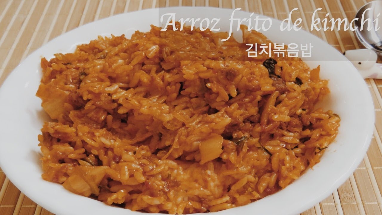 Comida coreana⎢Kimchi bokkeumbap (Arroz frito de kimchi 김치볶음밥): Come Shiksa