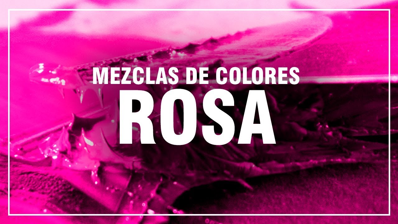 CÓMO HACER EL COLOR ROSA 🌷 [Rosa Claro, Rosa Palo, Rosa Coral] 🎨 MEZCLAS DE COLORES FÁCIL
