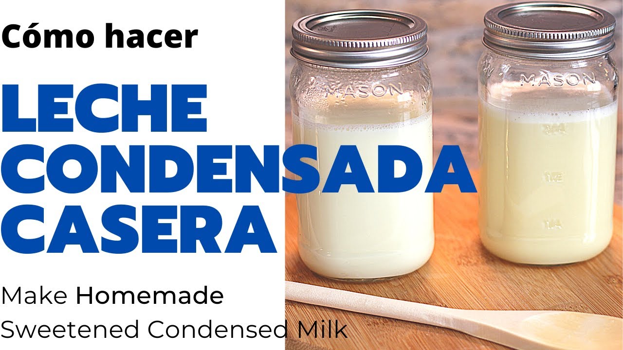 Cómo hacer leche condensada ECONÓMICA- Lechera casera