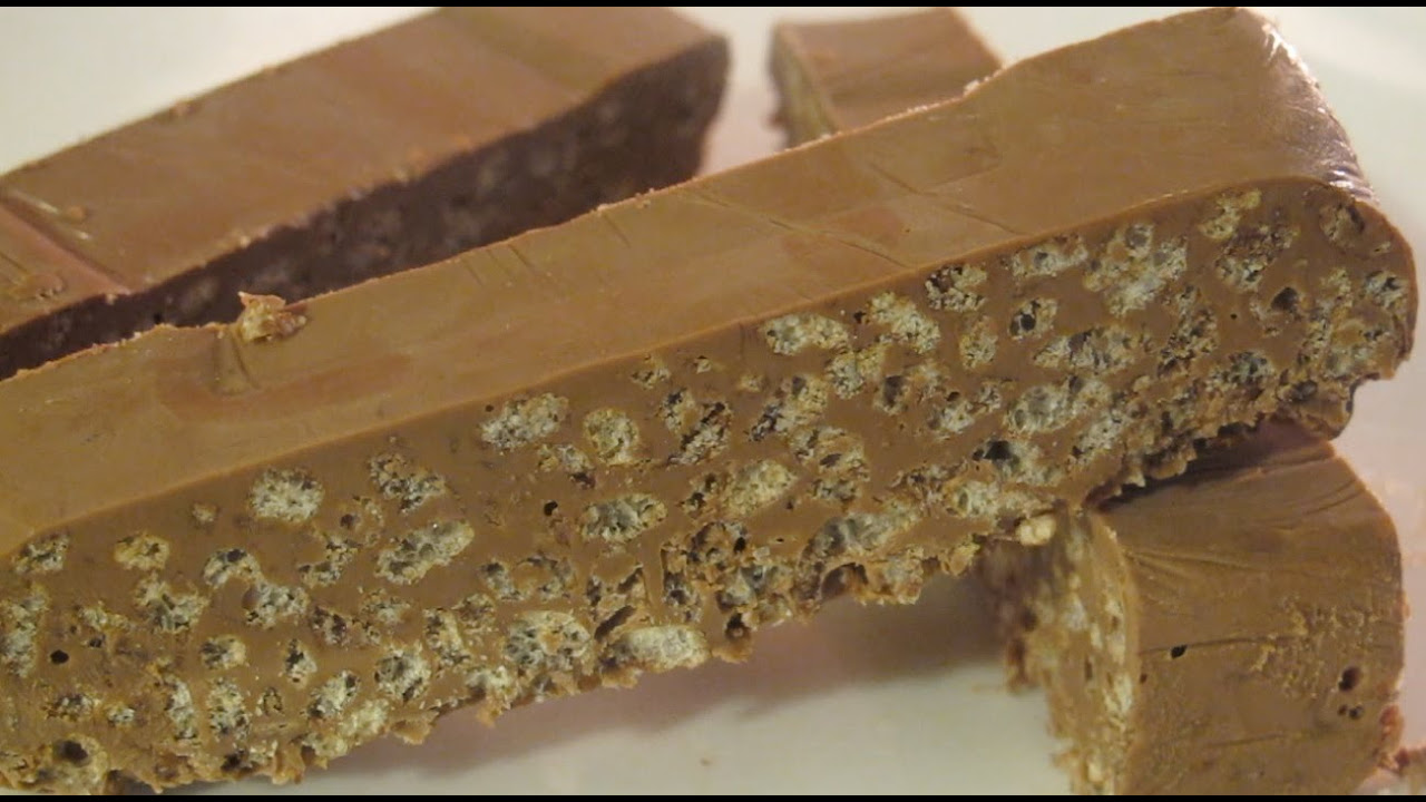 ⭐ Cómo hacer turrón de chocolate crujiente (Turrón Suchard) ⭐