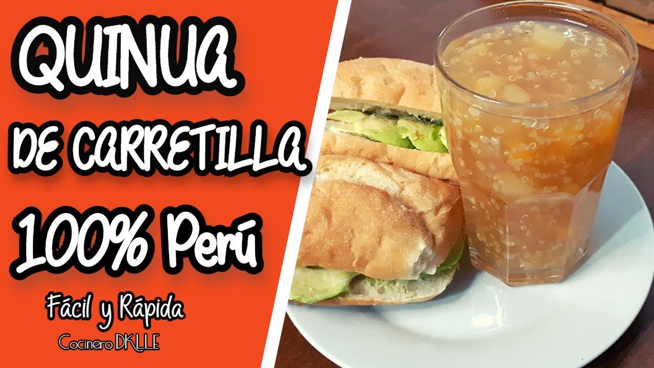 Cómo Preparar QUINUA PARA DESAYUNO 💪[Superalimento] | QUINOA CARRETILLERA | Bebidas Peruanas