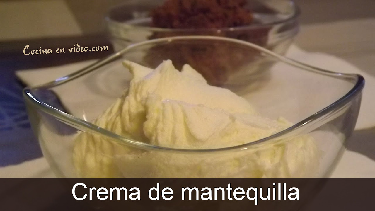 Crema de mantequilla, para rellenar pasteles | Buttercream