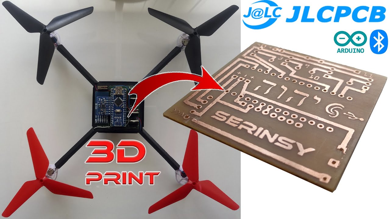 Drone Arduino Nano 3D ✔️