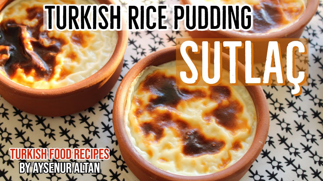 How To Make Sutlac / Turkish Rice Pudding