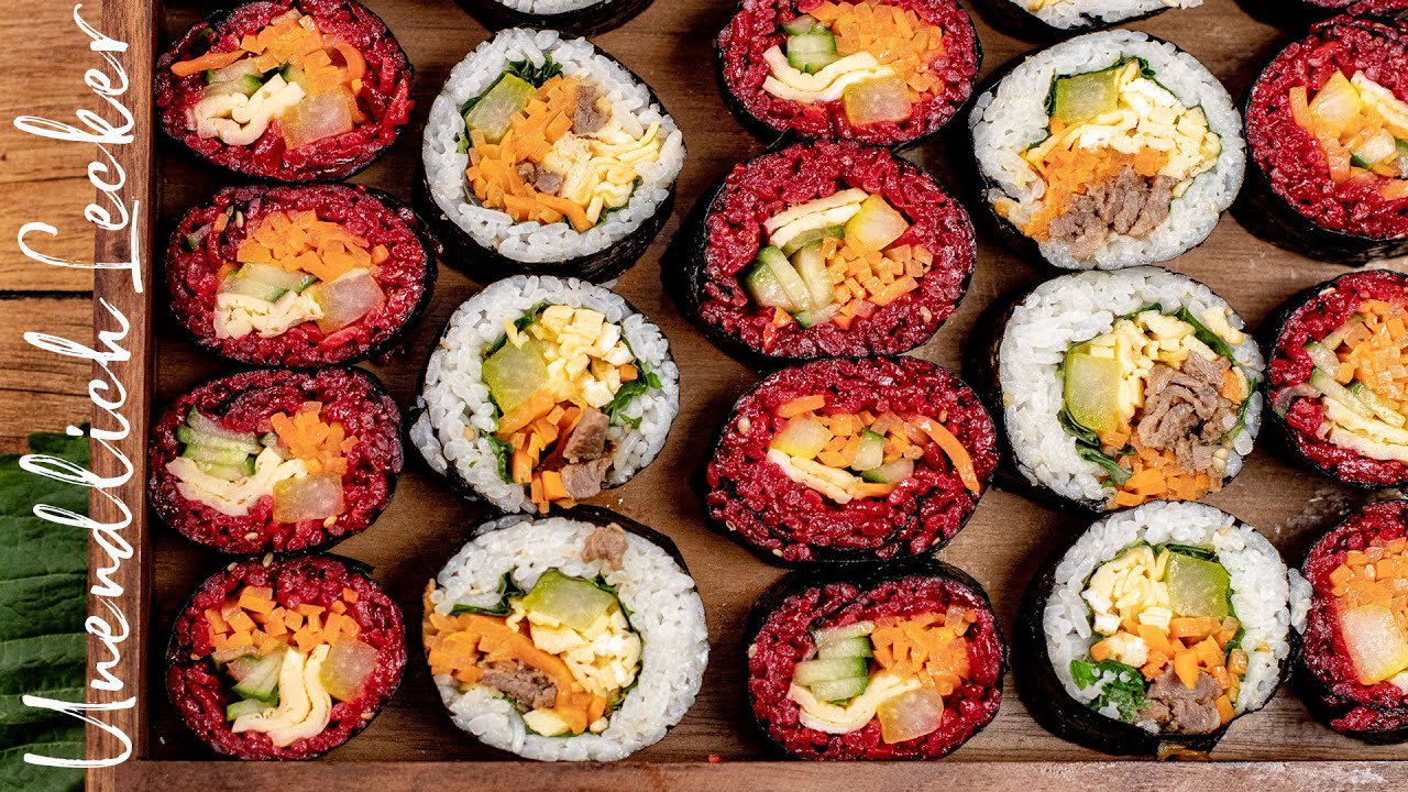 Kimbap - koreanisches Sushi 김밥 | Unendlich lecker