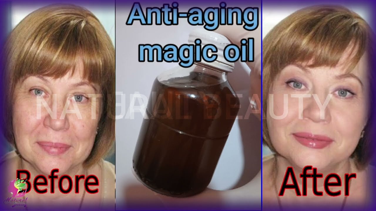 Las arrugas desaparecerán al instante / Aceite mágico mejor que el botox que te hace lucir más joven