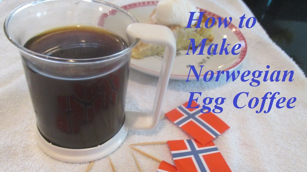 Norwegian Egg Coffee - Norske Egg Kaffe
