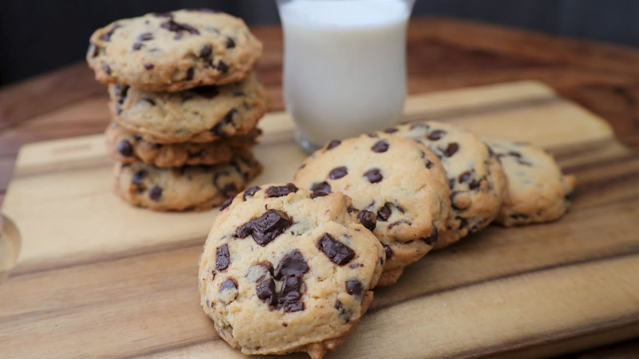 Receta de Cookies de chocolate en solo 5 minutos / receta de bizcocho sencilla y deliciosa