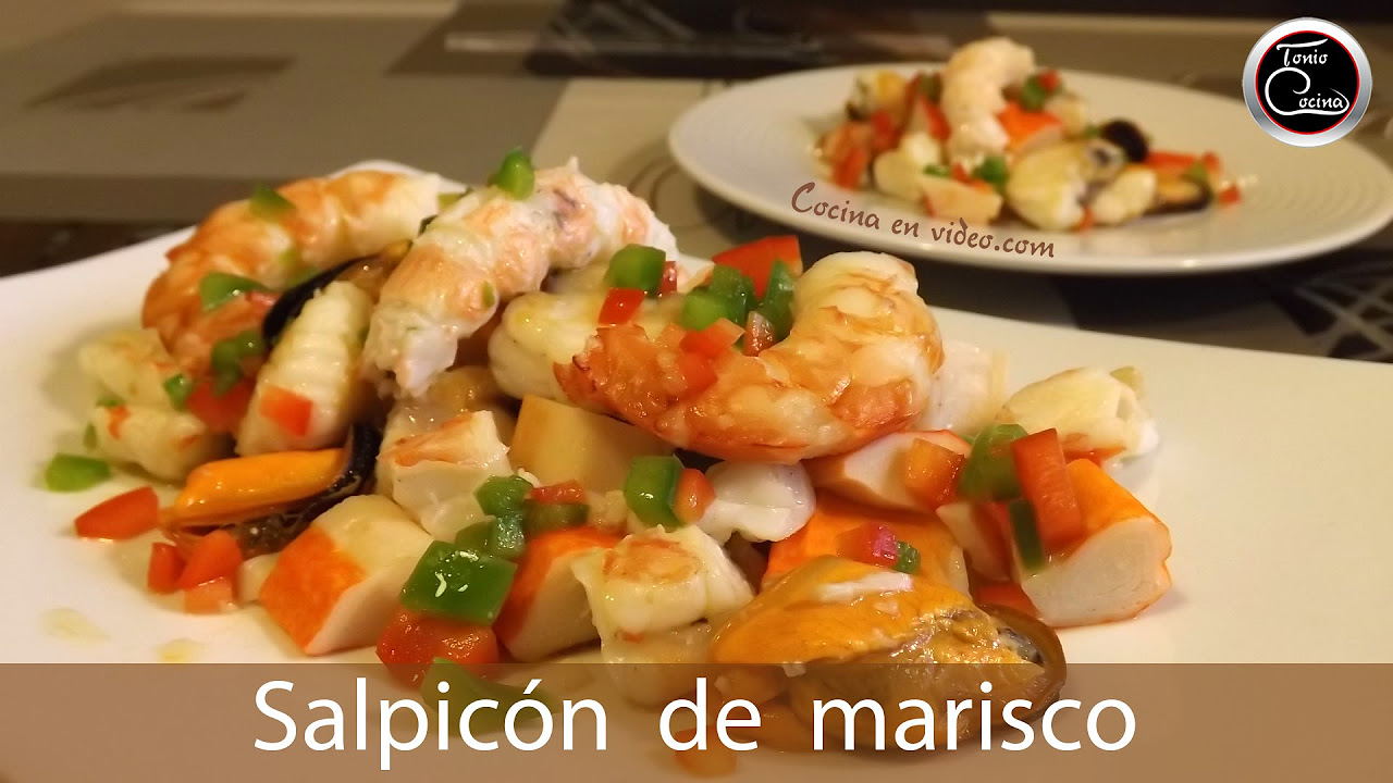 Salpicón de MARISCO, muy fácil / Tonio Cocina!
