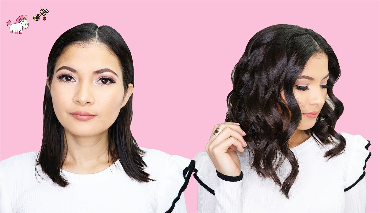 Como Hacer Rizos Perfectos y Duraderos ➰ Técnica 11 🚌 Ondas En Cabello Corto 🦄 Bessy Dressy