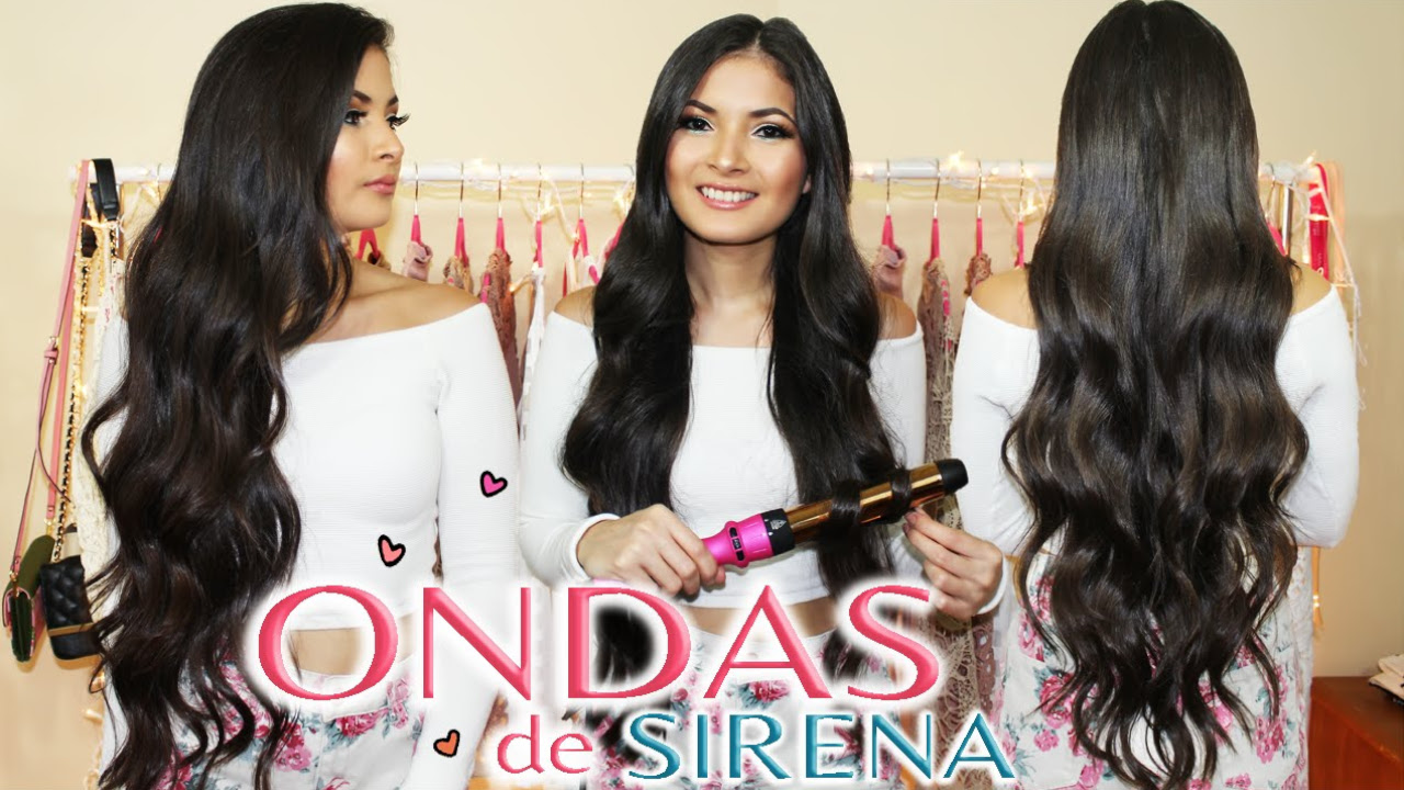 Ondas De Sirena 🌊 Ondas Sueltas En Cabello Largo 💗 Bessy Dressy