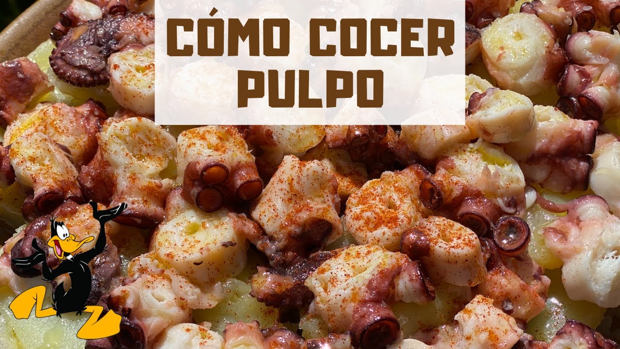 3 TRUCOS para Cocer Pulpo y Tiempo de Cocción 🐙 ¡CONGELADO O FRESCO!