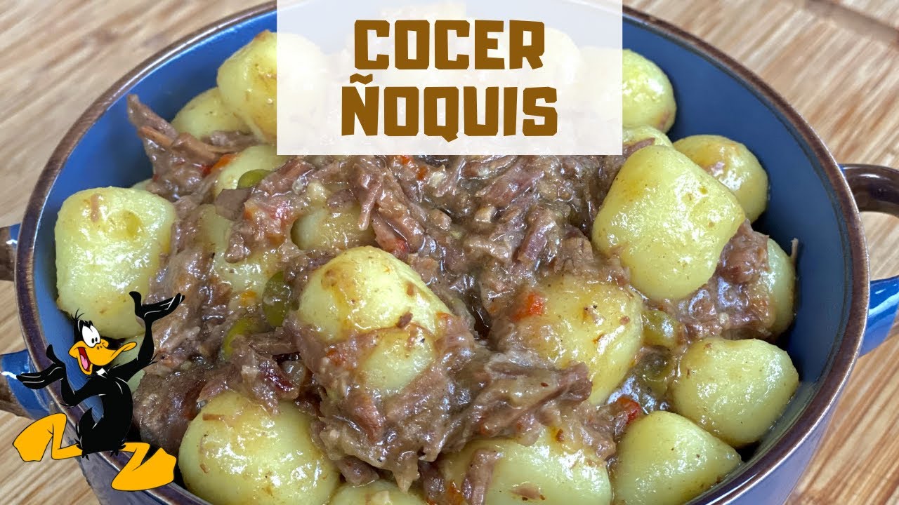 3 TRUCOS para Cocer y Cocinar Ñoquis 🤤 ¡RECETA CON GNOCCHIS!