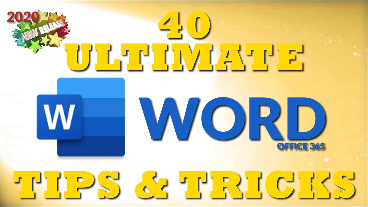 40 consejos y trucos de Word Ultimate para 2020