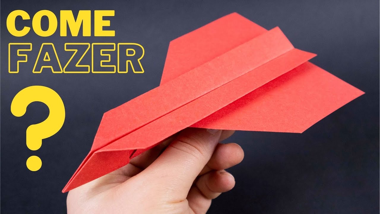 Avión de Papel Que Vuela Mucho | Origami Avión (2022)