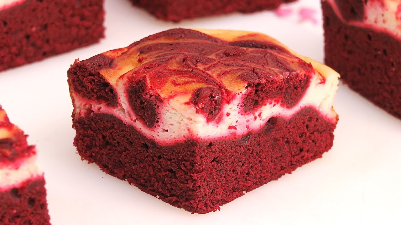 Brownie Red Velvet Cheesecake | Tarta de Queso sobre Brownie!