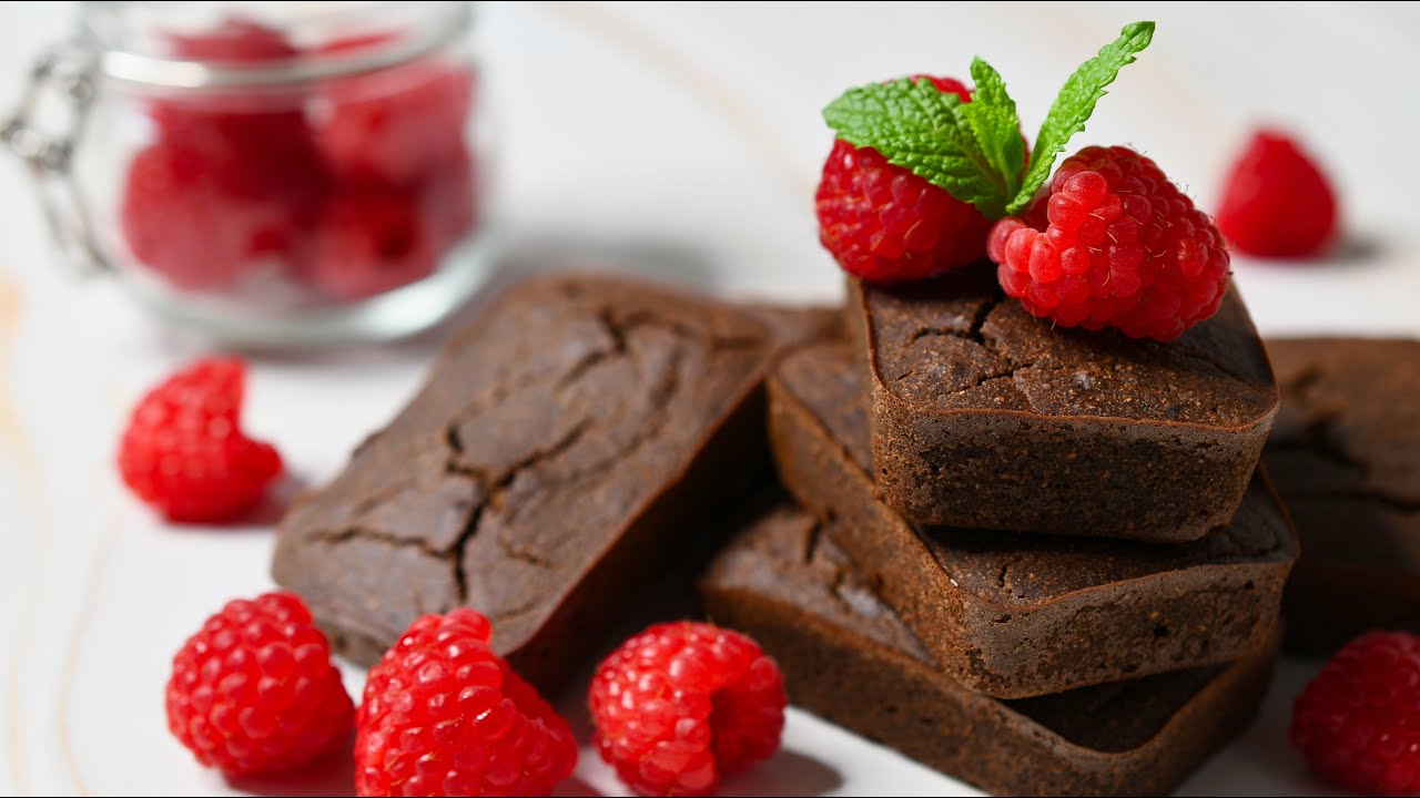 Brownies saludables sin azúcar, sin harina y sin chocolate ❤️ | Postres saludables sin azúcar
