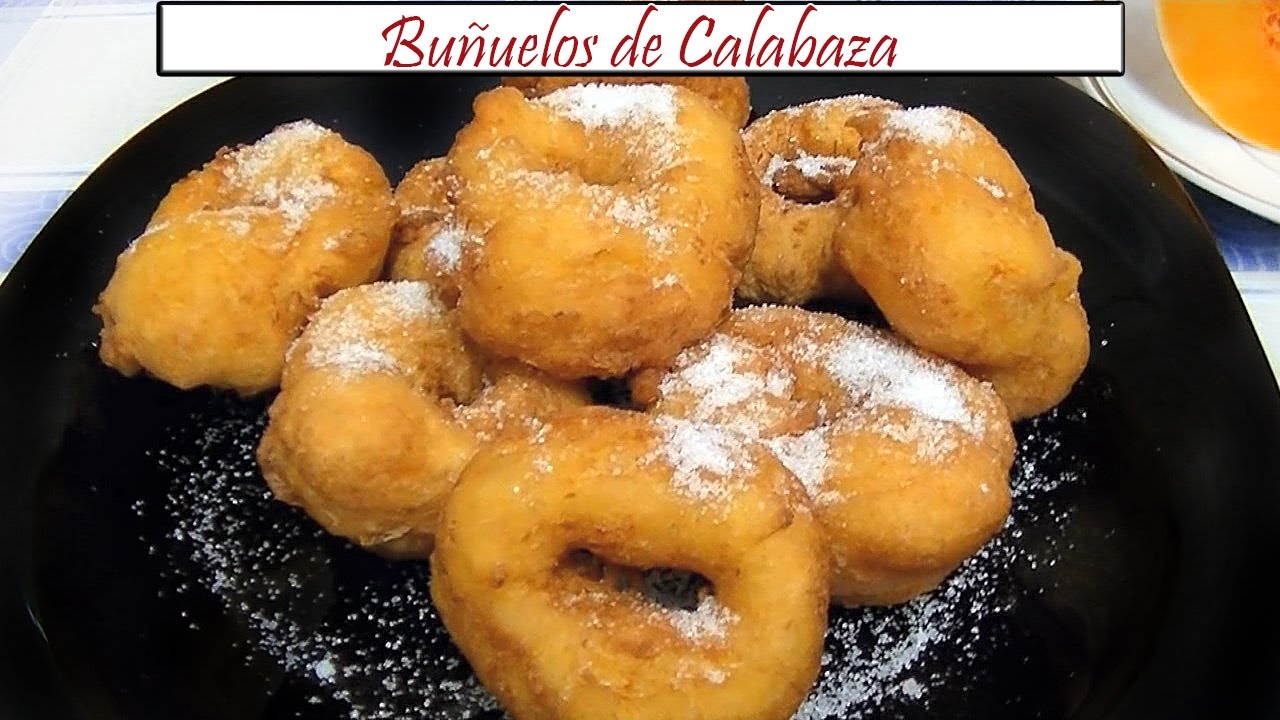 Buñuelos de Calabaza tipo valencianos | Receta de Cocina en Familia