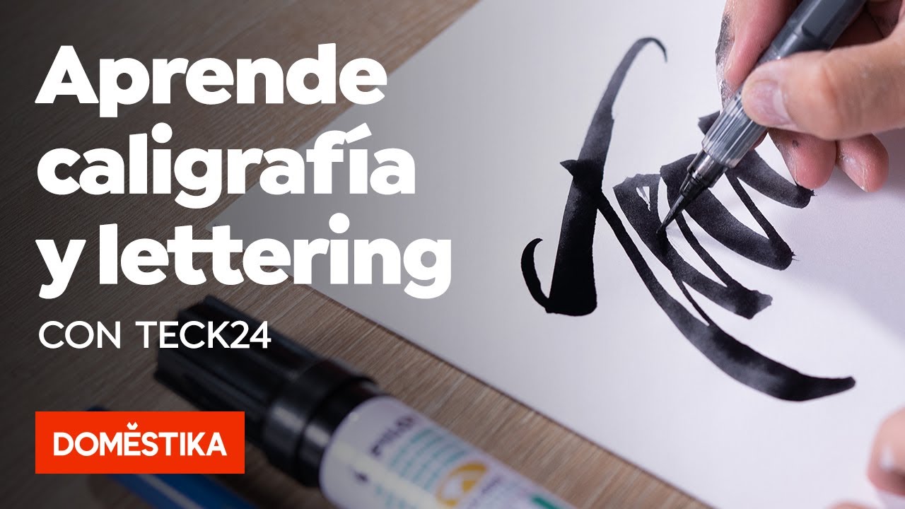 Caligrafía y lettering desafía las reglas con creatividad – Curso online de TECK24